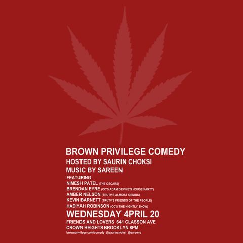 Brown Privilege Comedy 4 poster