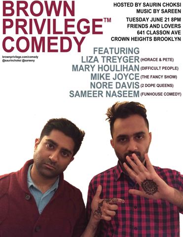 Brown Privilege Comedy 6 poster