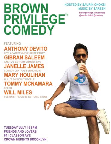 Brown Privilege Comedy 7 poster