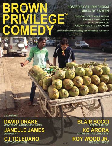 Brown Privilege Comedy 9 poster