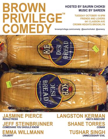 Brown Privilege Comedy 10 poster