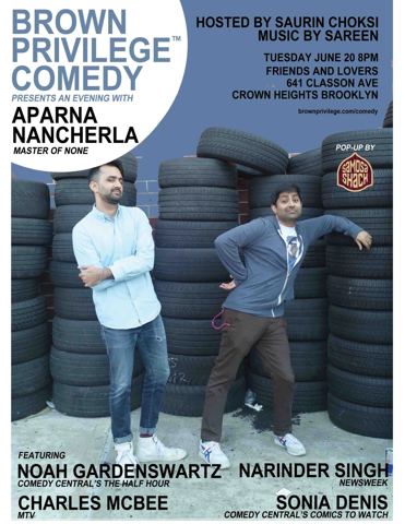 Brown Privilege Comedy 18 poster