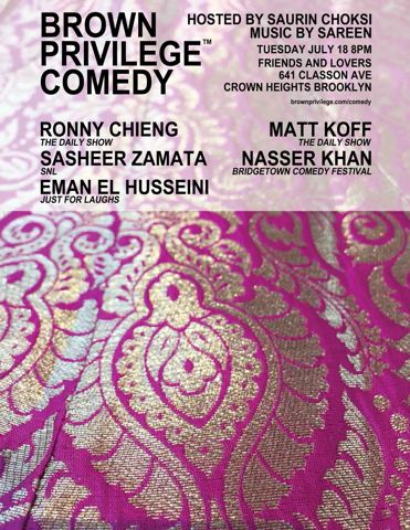 Brown Privilege Comedy 19 poster