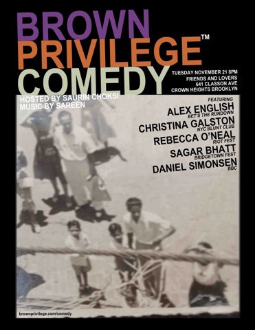 Brown Privilege Comedy 23 poster