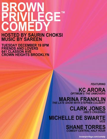 Brown Privilege Comedy 24 poster