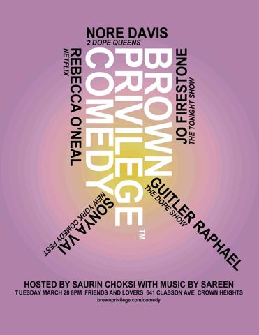Brown Privilege Comedy 27 poster