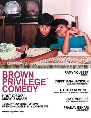 Brown Privilege Comedy 35 poster