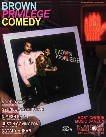 Brown Privilege Comedy 37 poster
