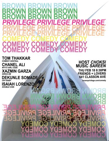 Brown Privilege Comedy 38 poster