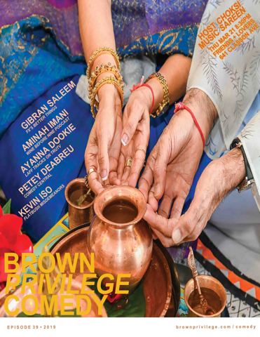 Brown Privilege Comedy 39 poster