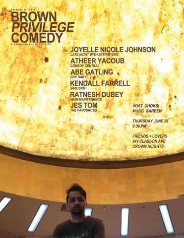 Brown Privilege Comedy 42 poster