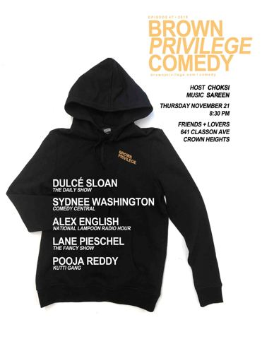 Brown Privilege Comedy 47 poster