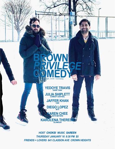 Brown Privilege Comedy 49 poster